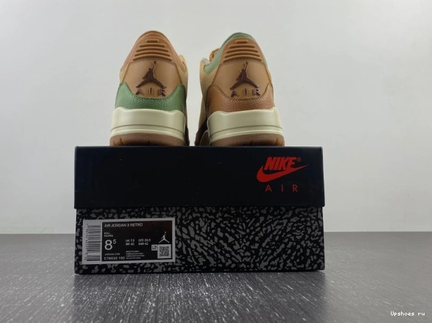 Brown” CT8532-103 Jordan  3 Air “Green 0521